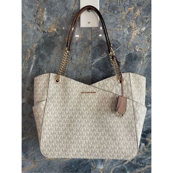 Michael kors MICHAEL KORS Jet Set Large Logo Shoulder Bag - Picture 1 of 13